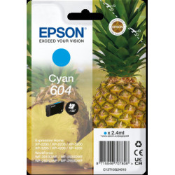 EPSON Singlepack Cyan 604 Ink