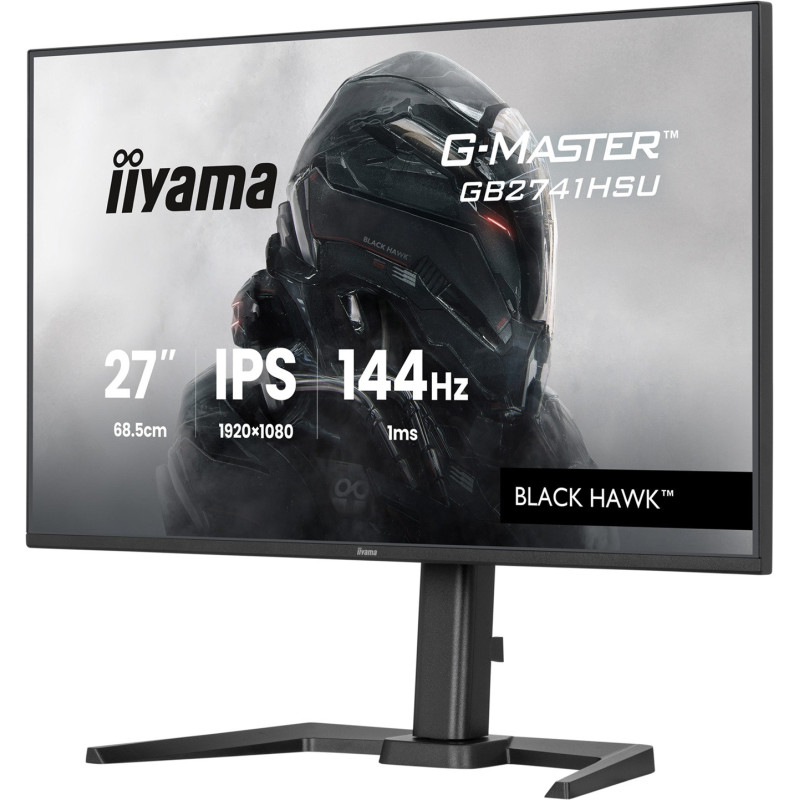 iiyama G-Master/GB2741HSU-B1/27"/IPS/FHD/144Hz/1ms/Čierna/3R
