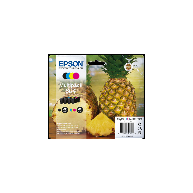 EPSON Multipack 4-colours 604 Ink
