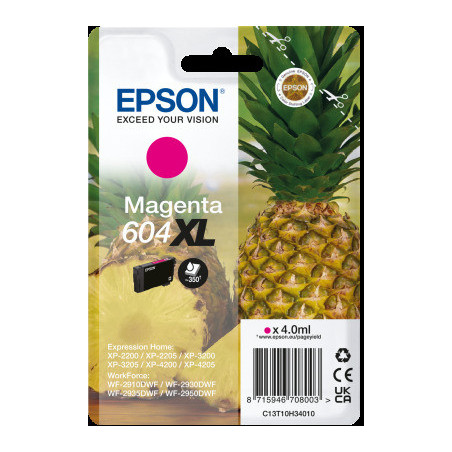 EPSON Singlepack Magenta 604XL Ink