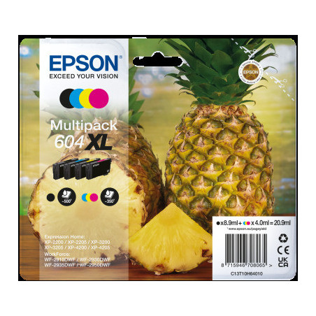 EPSON Multipack 4-colours 604XL Ink