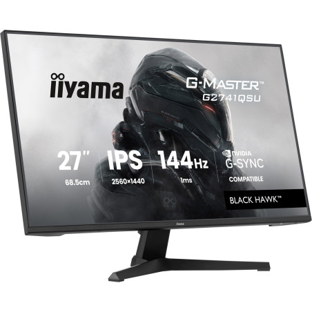 iiyama G-Master/G2741QSU-B1/27"/IPS/QHD/144Hz/1ms/Čierna/3R