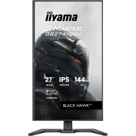 iiyama G-Master/GB2741QSU-B1/27"/IPS/QHD/144Hz/1ms/Čierna/3R