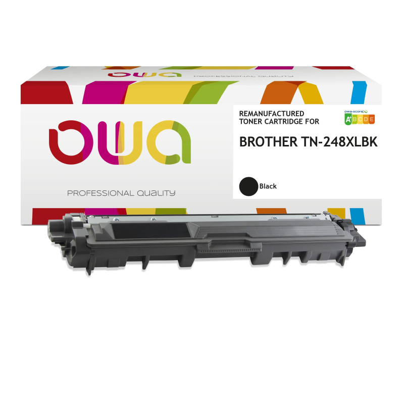 OWA Armor toner kompatibilný s Brother TN-248XL BK, 3000st, čierna/black