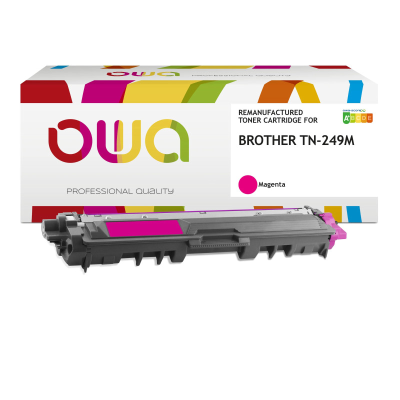OWA Armor toner kompatibilný s Brother TN-249M, 4000st, červená/magenta