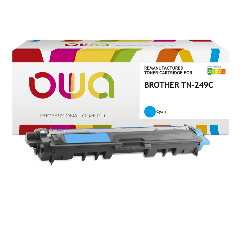 OWA Armor toner kompatibilný s Brother TN-249C, 4000st, modrá/cyan