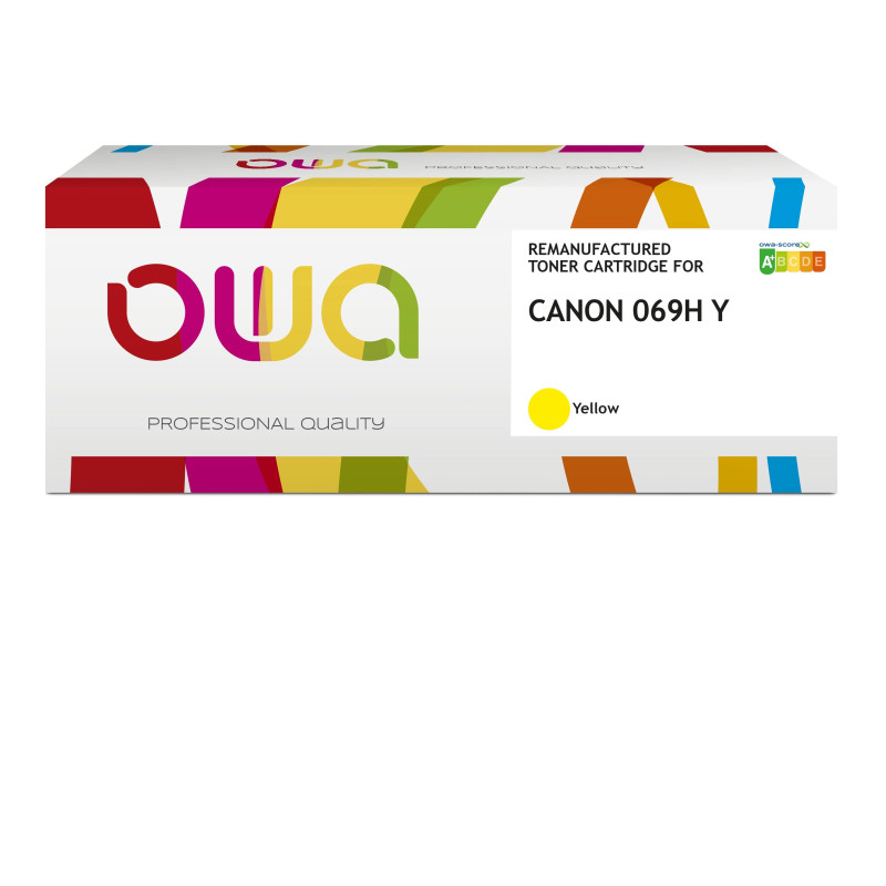 OWA Armor toner kompatibilný s Canon CRG-069H Y, 5500st, žltá/yellow