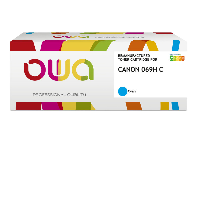 OWA Armor toner kompatibilný s Canon CRG-069H C, 5500st, modrá/cyan