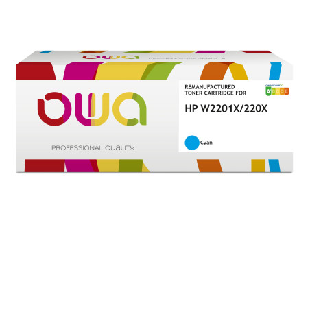 OWA Armor toner kompatibilný s HP W2201X, 220X, 5500st, modrá/cyan