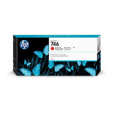 HP 746 300 ml Chromatic Red Ink Cartridge