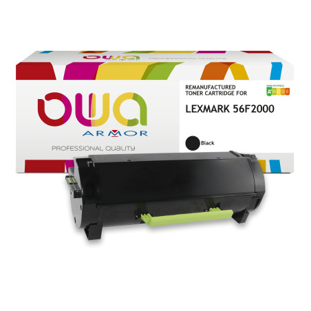 OWA Armor toner kompatibilný s Lexmark 56F2000, čierna/black,6000str.