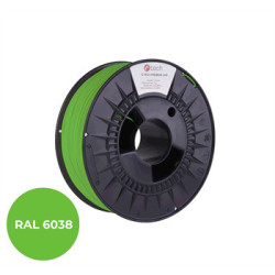 Filament C-TECH PREMIUM LINE, TPU 90A, flexibilná, luminiscenčná zelená, RAL6038, 1,75mm, 1kg