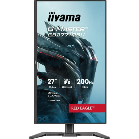 iiyama G-Master/GB2771QSU-B1/27"/IPS/QHD/200Hz/0,5ms/Čierna/3R