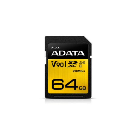 Adata/SDXC/64GB/UHS-II U3 ??/ Class 10