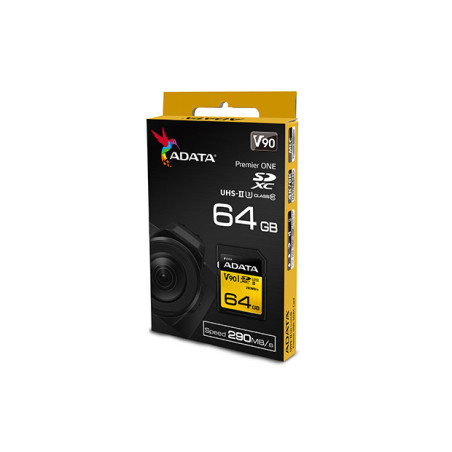 Adata/SDXC/64GB/UHS-II U3 ??/ Class 10