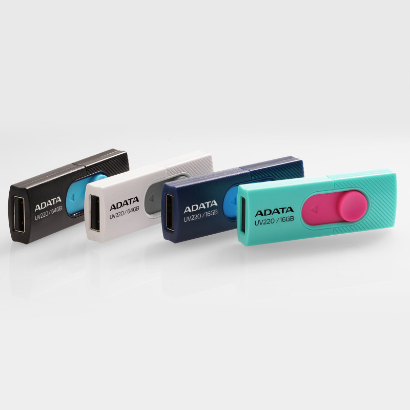 ADATA UV220/64GB/USB 2.0/USB-A/Biela