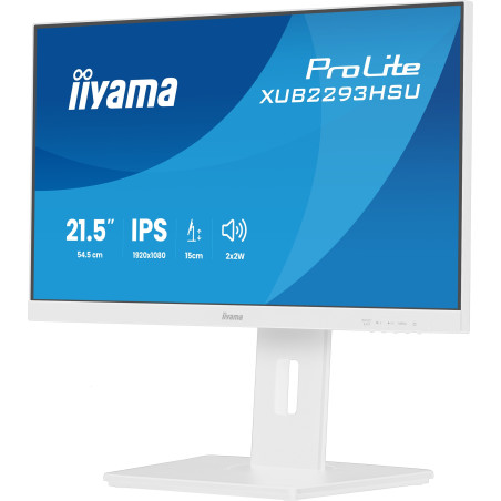 iiyama ProLite/XUB2293HSU-W7/21,5"/IPS/FHD/100Hz/1ms/Biela/3R
