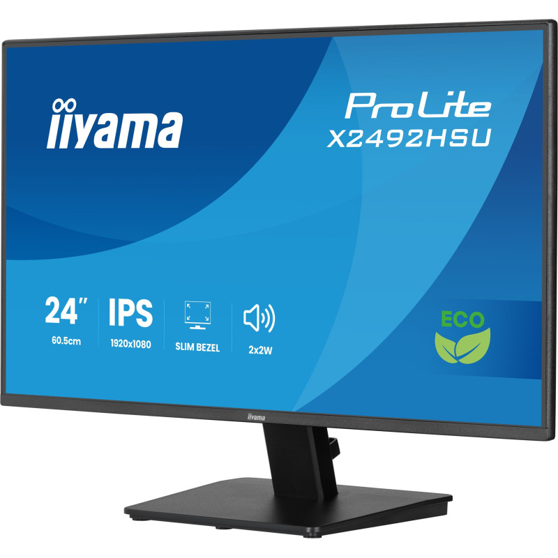 iiyama ProLite/X2492HSU-B1/24"/IPS/FHD/120Hz/3ms/Čierna/3R