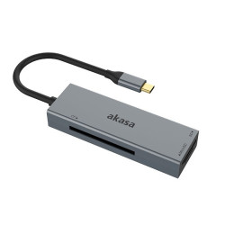 AKASA USB 3.2 Type-C čítačka kariet
