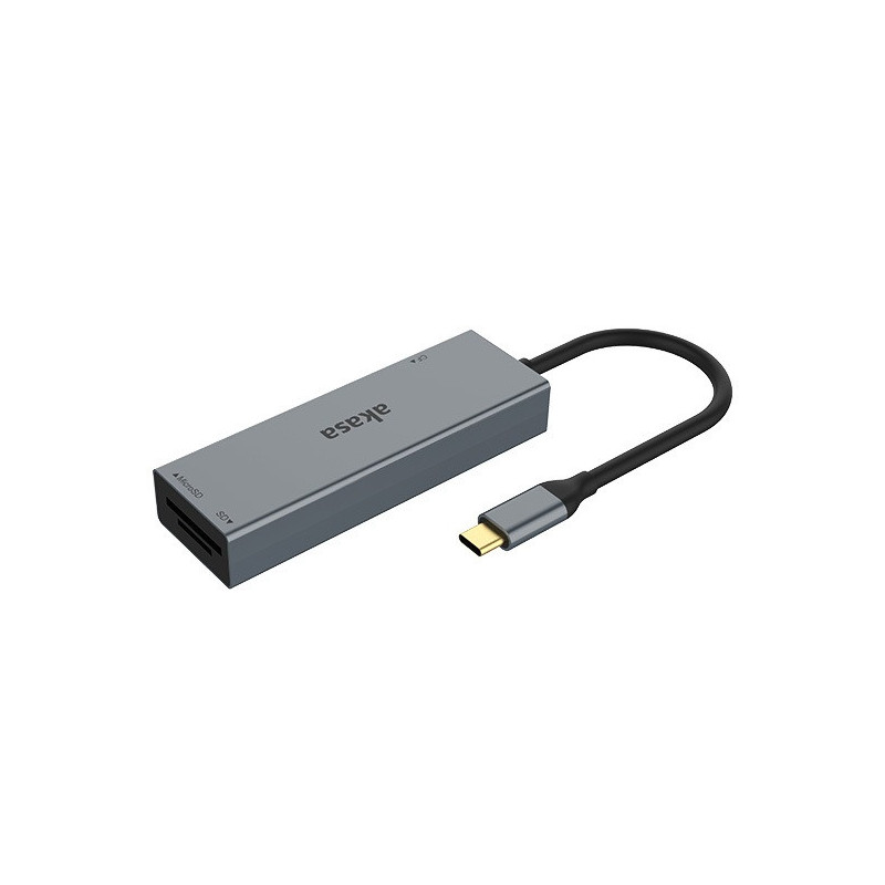 AKASA USB 3.2 Type-C čítačka kariet