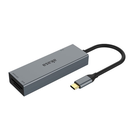 AKASA USB 3.2 Type-C čítačka kariet