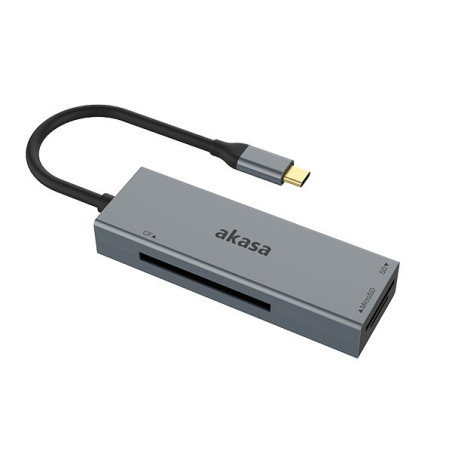 AKASA USB 3.2 Type-C čítačka kariet