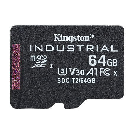 Kingston Industrial/micro SDHC/64GB/UHS-I U3 / Class 10