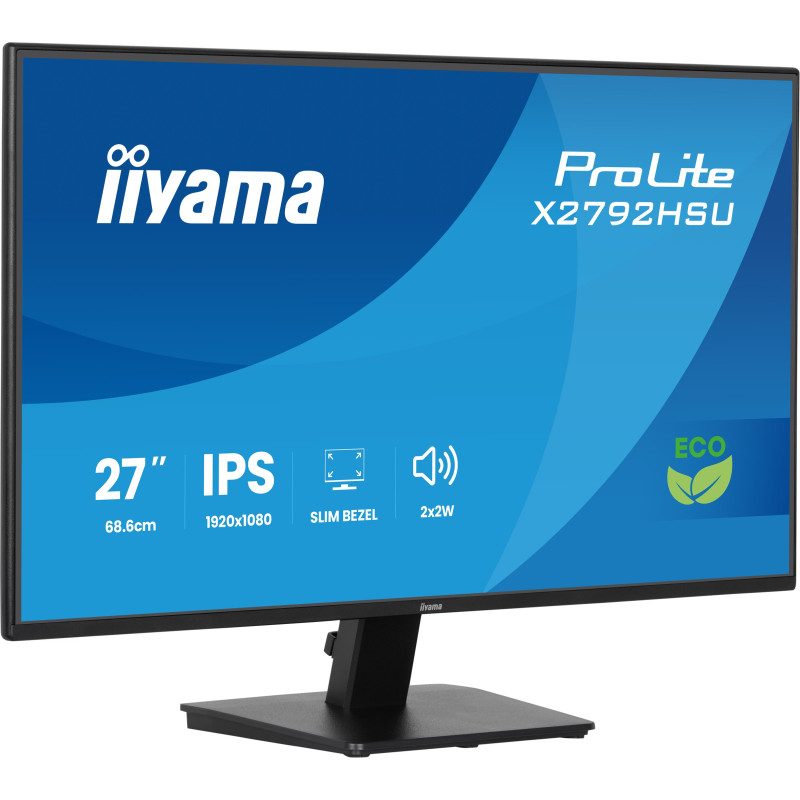 iiyama ProLite/X2792HSU-B1/27"/IPS/FHD/120Hz/3ms/Čierna/3R