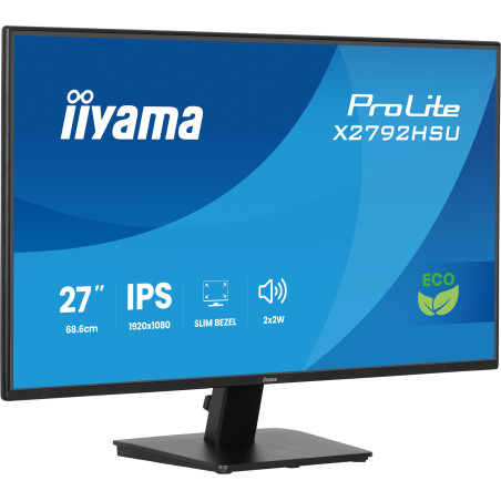 iiyama ProLite/X2792HSU-B1/27"/IPS/FHD/120Hz/3ms/Čierna/3R