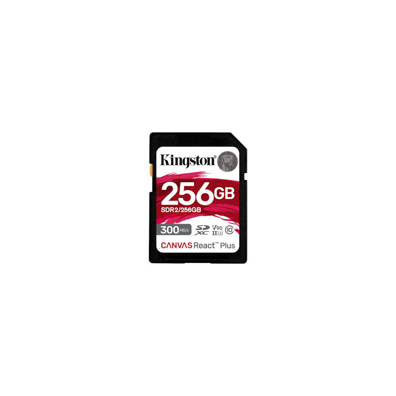 Kingston Canvas React Plus/SDHC/256 GB/UHS-II U3 ??/ Class 10