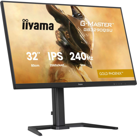iiyama G-Master/GB3290QSU-B1/31,5"/IPS/QHD/240Hz/1ms/Čierna/3R