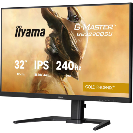 iiyama G-Master/GB3290QSU-B1/31,5"/IPS/QHD/240Hz/1ms/Čierna/3R