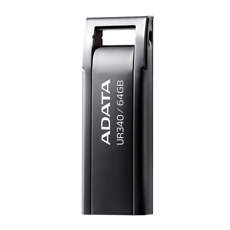 ADATA UR340/64GB/USB 3.2/USB-A/Čierna