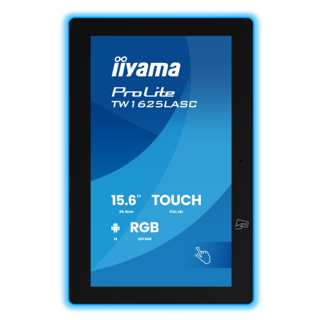 16" iiyama TW1625LASC-B3PNR: IPS, FHD, Android, NFC, PO