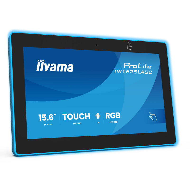 16" iiyama TW1625LASC-B3PNR: IPS, FHD, Android, NFC, PO