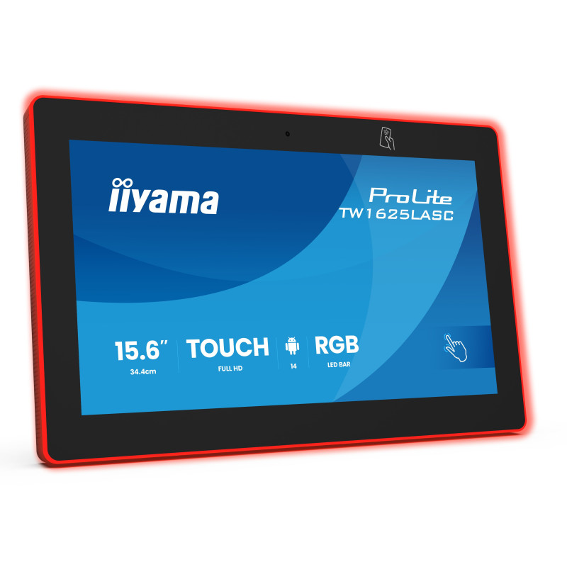 16" iiyama TW1625LASC-B3PNR: IPS, FHD, Android, NFC, PO