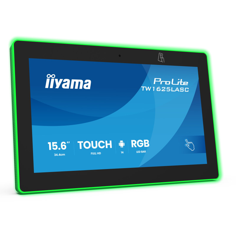 16" iiyama TW1625LASC-B3PNR: IPS, FHD, Android, NFC, PO