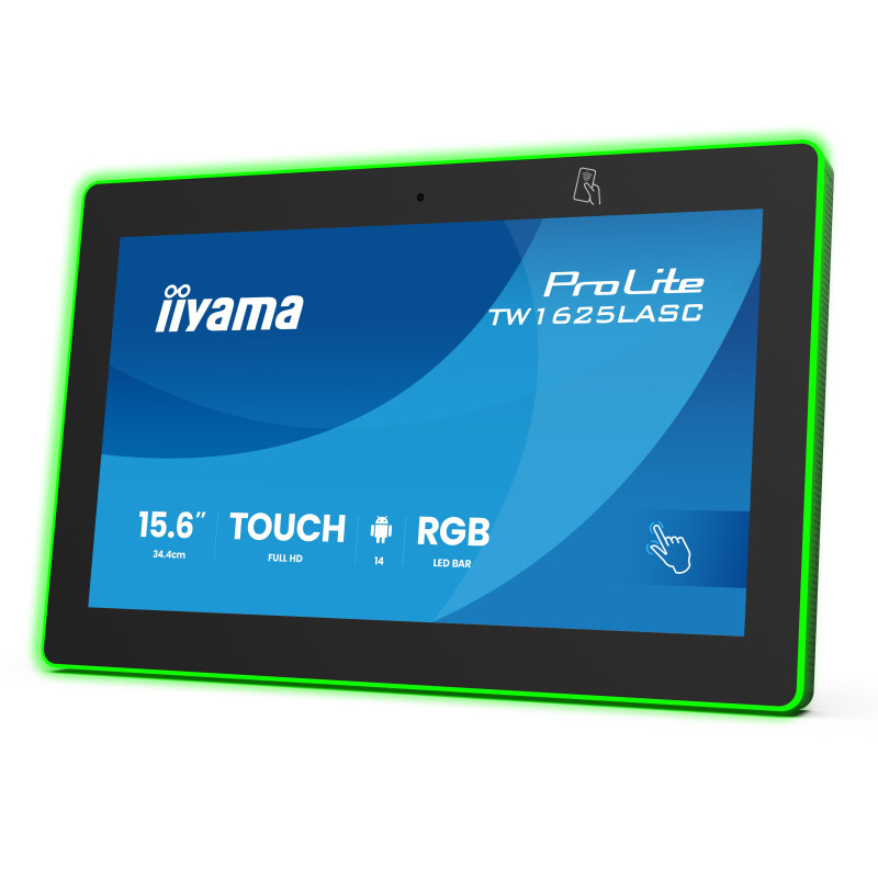 16" iiyama TW1625LASC-B3PNR: IPS, FHD, Android, NFC, PO