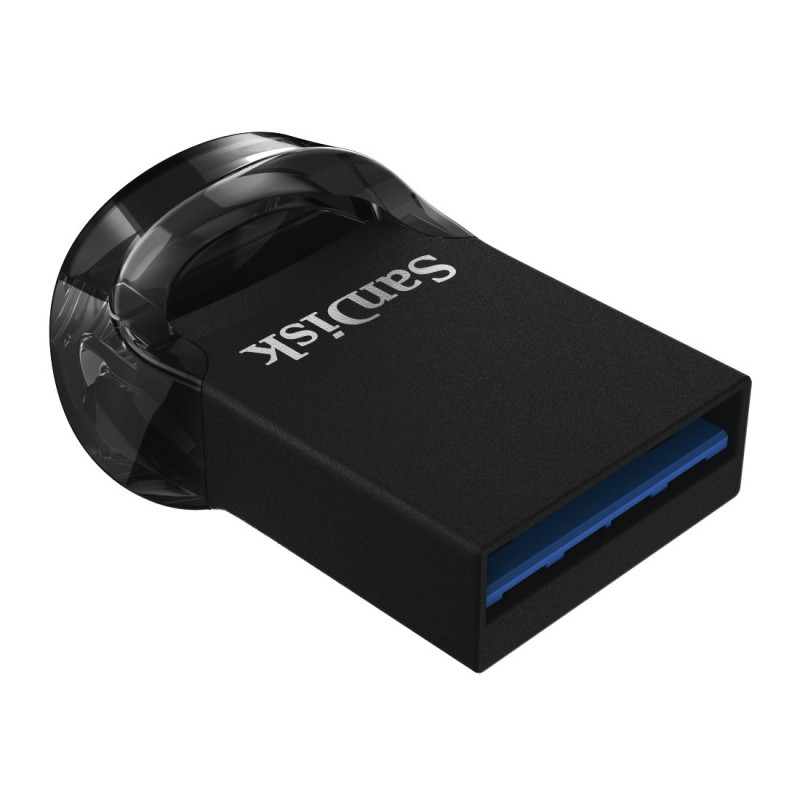 SanDisk Ultra Fit/128GB/USB 3.1/USB-A/Čierna