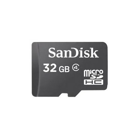 Sandisk/micro SDHC/32GB/Class 4/+ Adaptér/Čierna