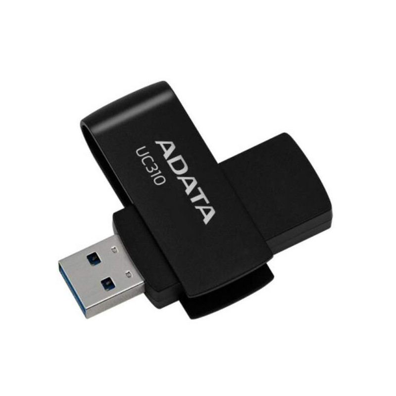 ADATA UC310/128GB/USB 3.2/USB-A/Čierna
