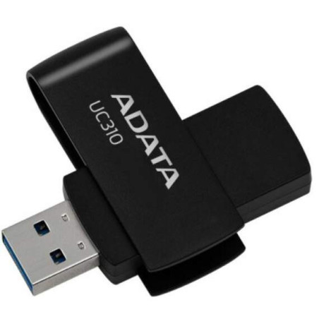 ADATA UC310/128GB/USB 3.2/USB-A/Čierna