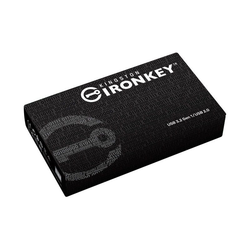 Kingston Ironkey D500S/16GB/USB 3.2/USB-A/Čierna