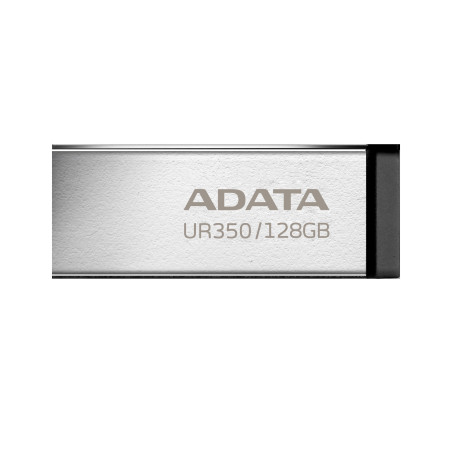 ADATA UR350/128GB/USB 3.2/USB-A/Čierna