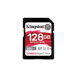 Kingston Canvas React Plus/SDHC/128 GB/UHS-II U3 ??/ Class 10