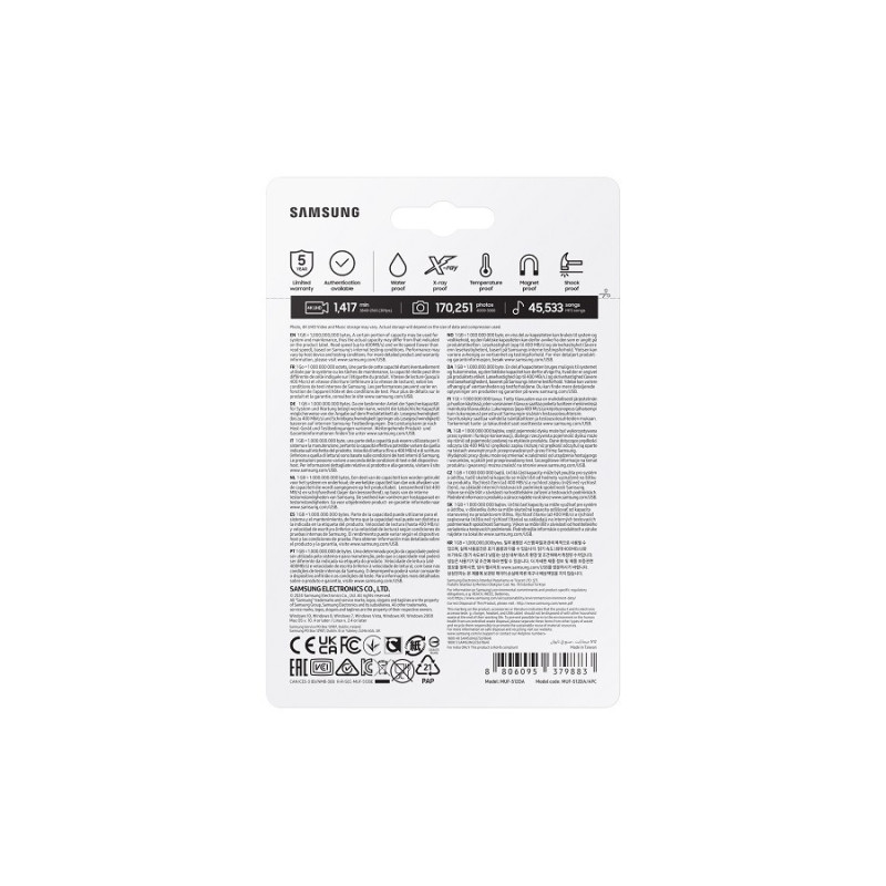 Samsung/512GB/USB 3.2/USB-C/Modrá