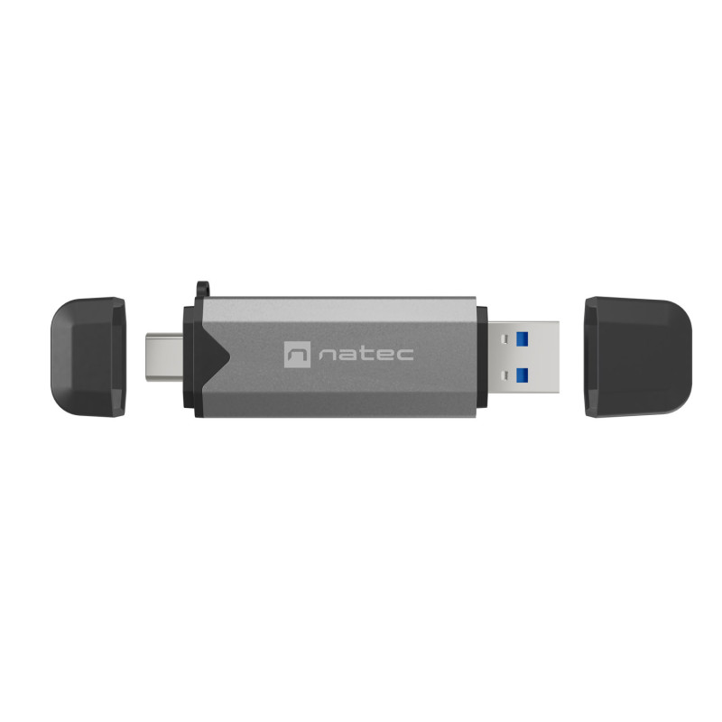 Čítačka kariet Natec SCARAB 3 USB-A + USB-C 3.1 GEN 1/microSD/microSDHC/microSDXC/SD/SDHC/SDXC/T-Flash