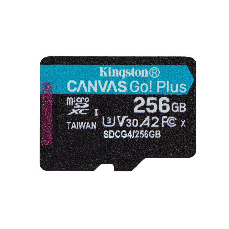 Kingston Canvas Go Plus A2/Micro SDXC/256GB/UHS-I U3 / Class 10