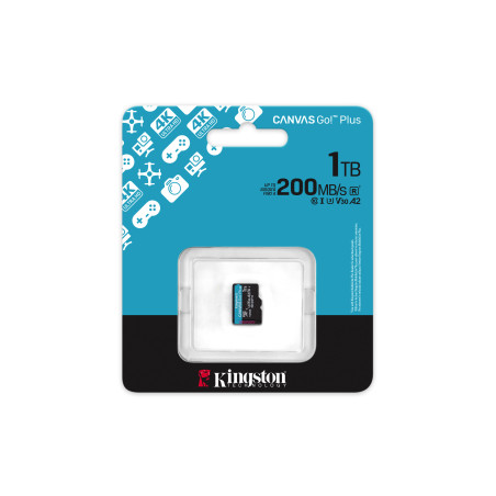 Kingston Canvas Go Plus A2/Micro SDXC/1TB/UHS-I U3 / Class 10
