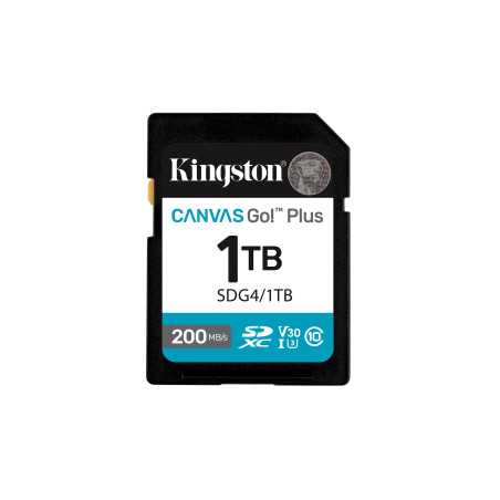 Kingston Canvas Go Plus/SDXC/1TB/UHS-I U3 / Class 10